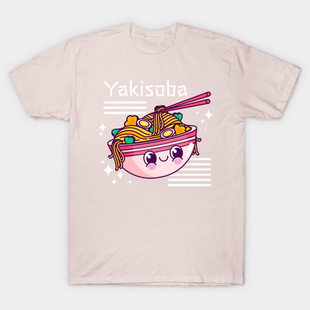 Yakisoba Lover T-Shirt by machmigo